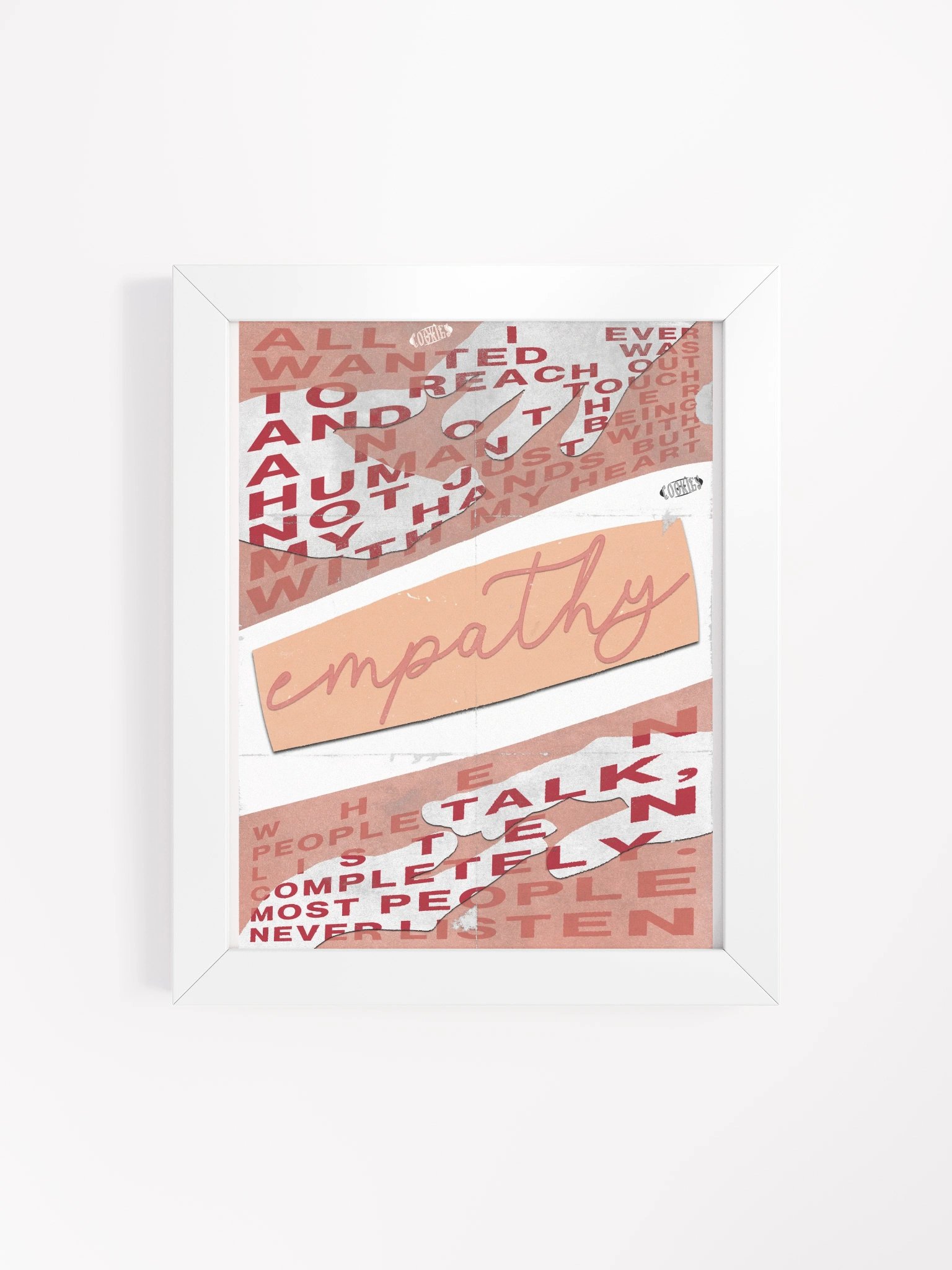 "Empathy" (Bleeding Through) Poster Print product image (34)