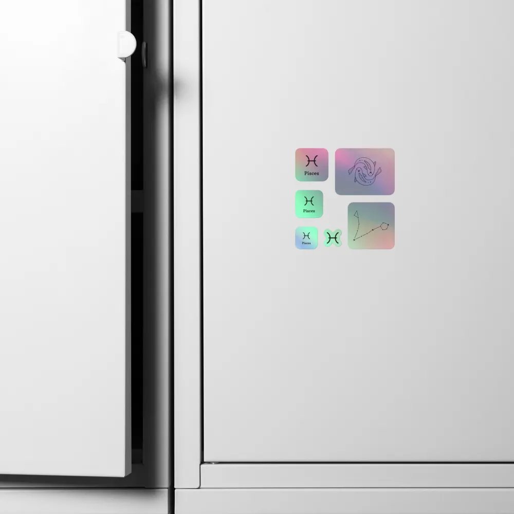 Zodiac Pisces - Holographic Sticker Set product image (5)