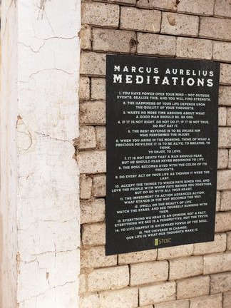 Meditations by Marcus Aurelius Poster product image (1)