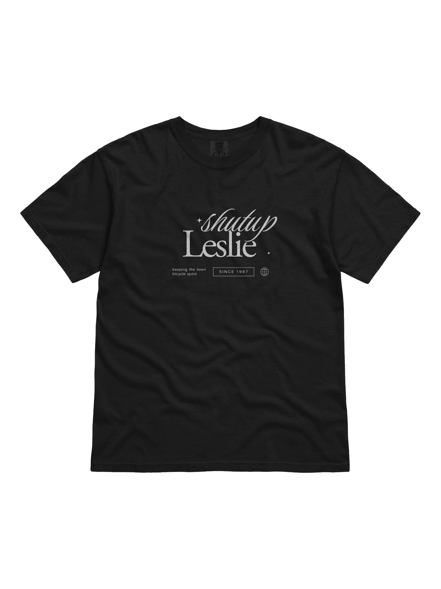 The "Shut Up, Leslie" Tee - Official Community Service product image (2)