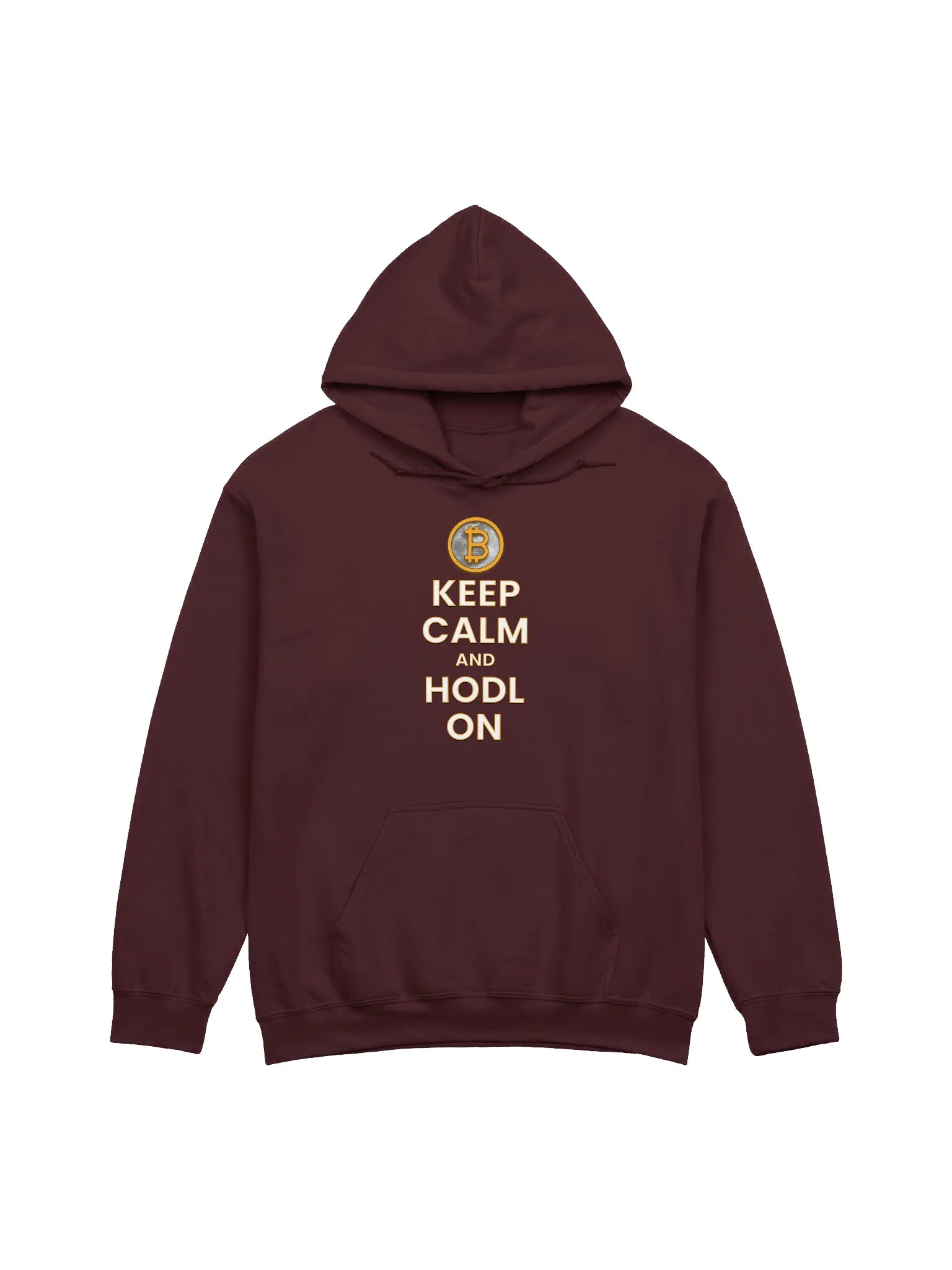 KEEP CALM AND HODL ON HOODIE product image (1)
