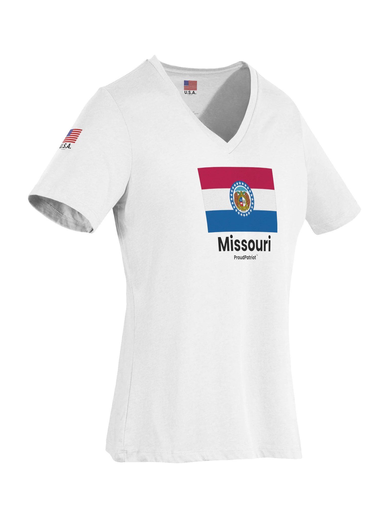 Missouri Women's Relaxed V-Neck T-Shirt product image (2)
