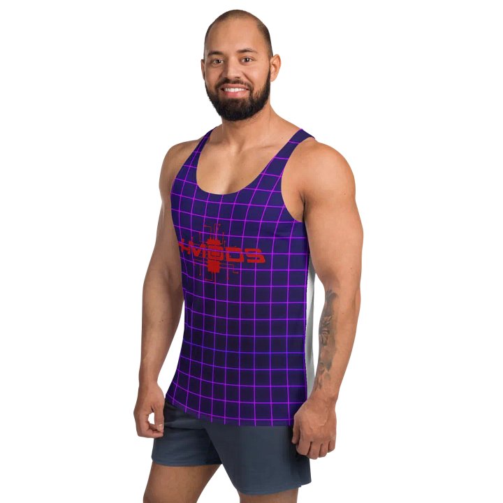 Attack logo grid AWESOME tank product image (2)