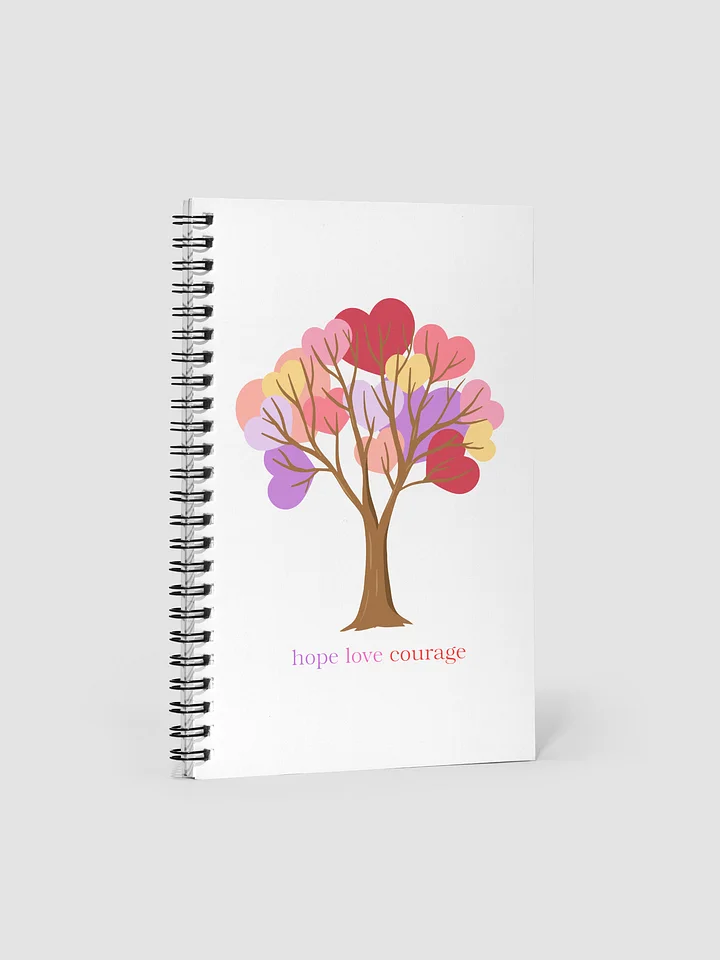 ''Hope love courage'' notebook product image (1)