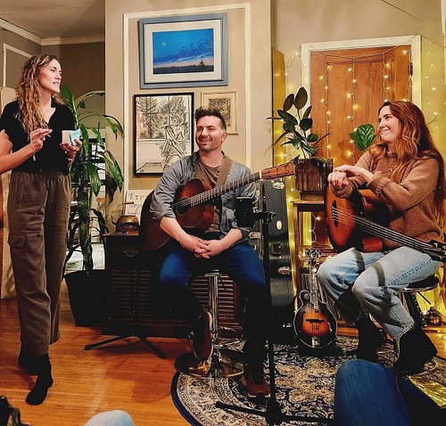 Photo drop #2 from our @porchlightart night this past weekend. Every Porchlight gathering shows us a little more of why we wa...
