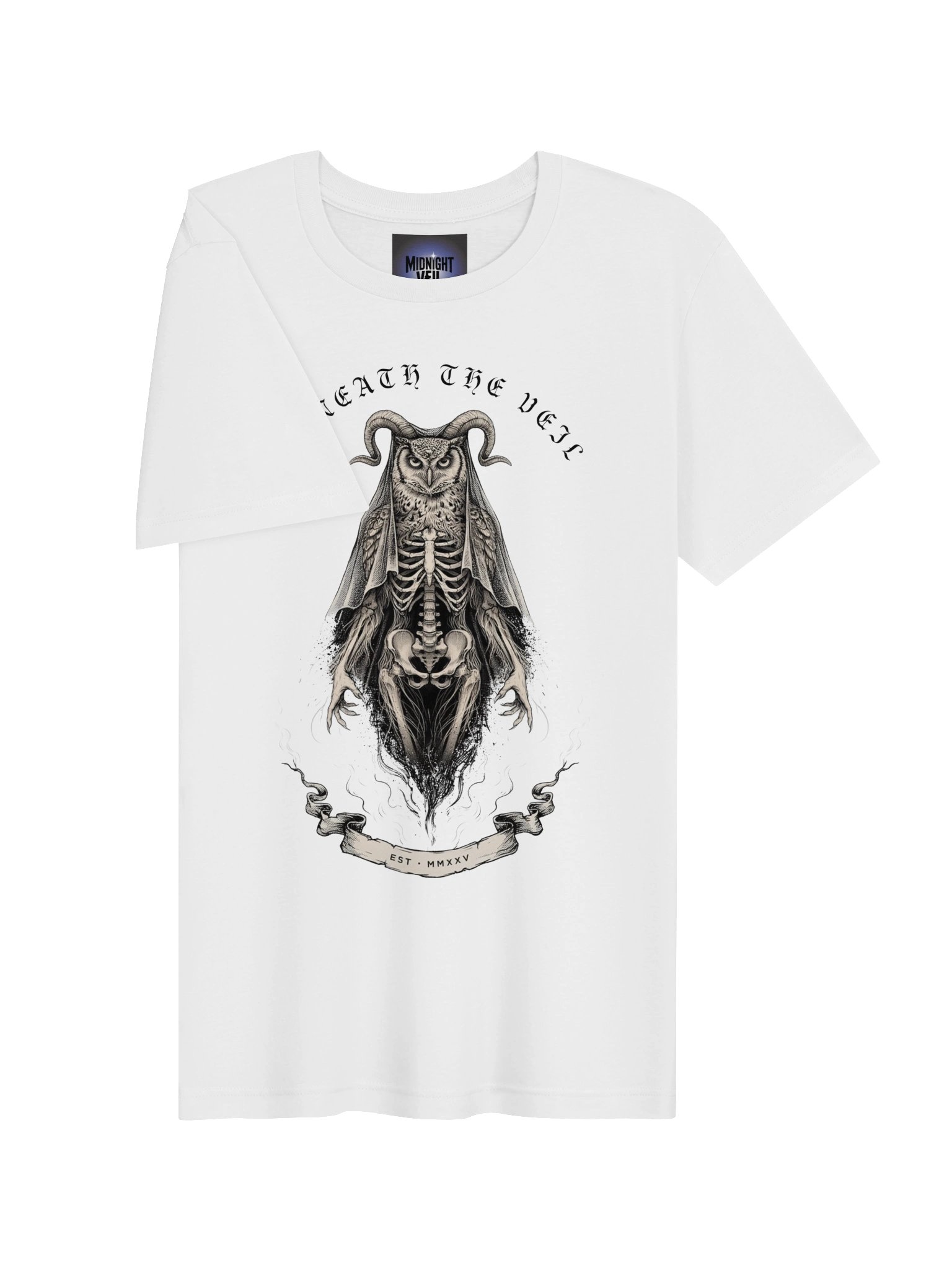 EST MMXXV Owl Skull Graphic Tee product image (30)