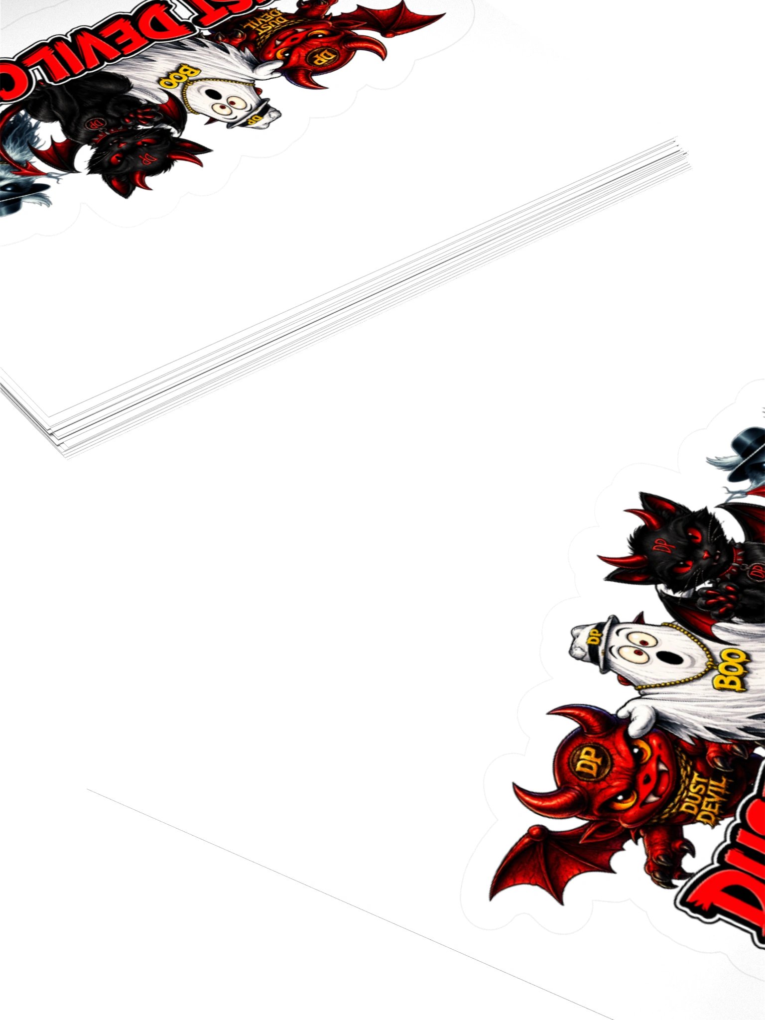 Dust Devil Crew 3" x 3" sticker product image (4)