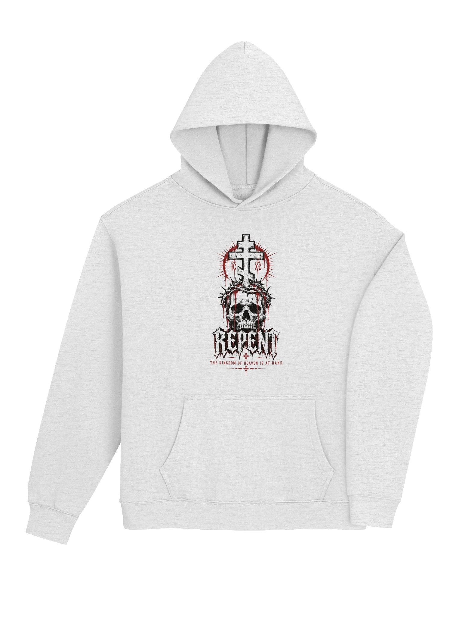 REPENT — Orthodox Spiritual Warfare Hoodie product image (8)