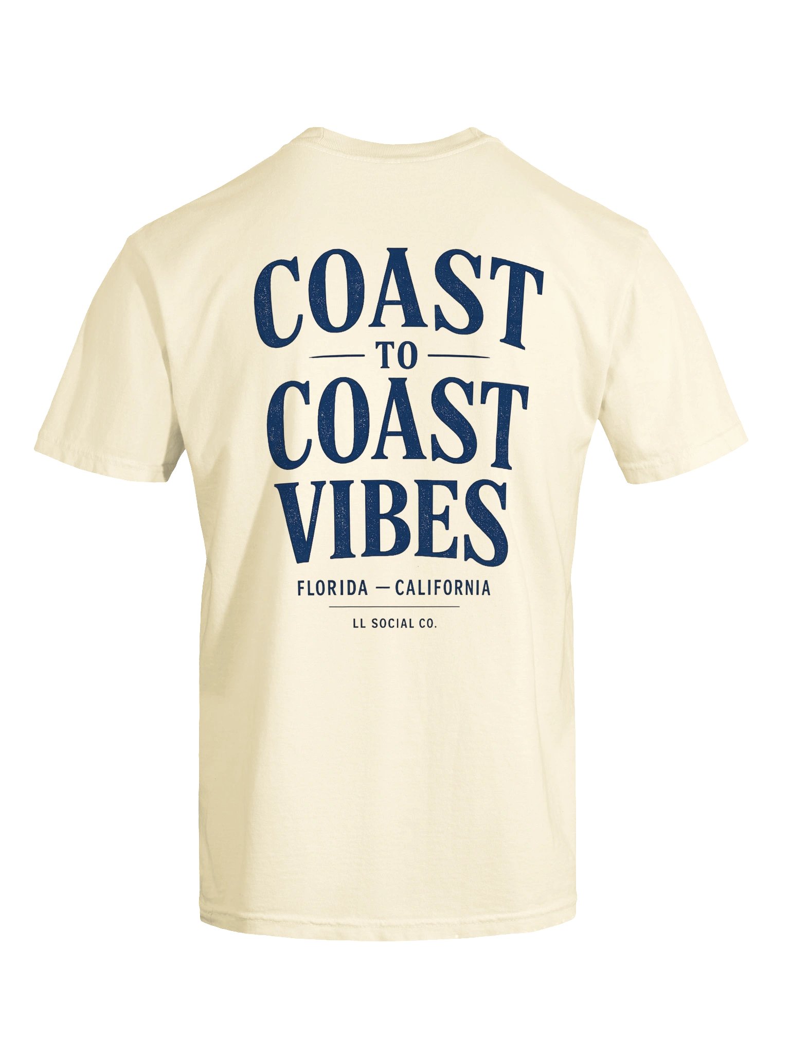 LL Social Co. Coast to Coast Vibes Tee — Florida to California product image (76)