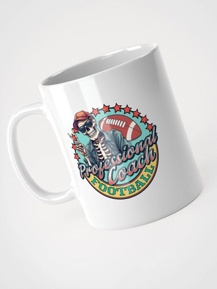 Professional Coach Skeleton Football Peaceful Mug product image (2)