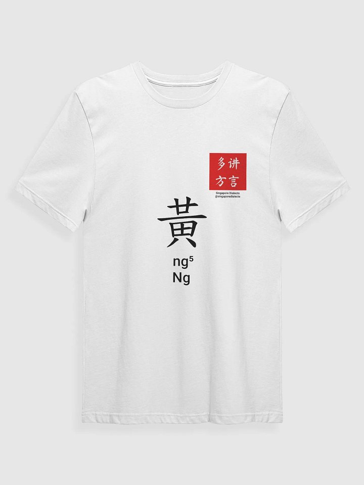 黄 Ng (Teochew) Surname T-Shirt (Light) product image (1)
