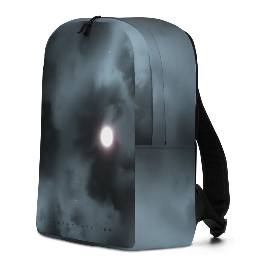 Gray Sky Minimalist Backpack product image (2)