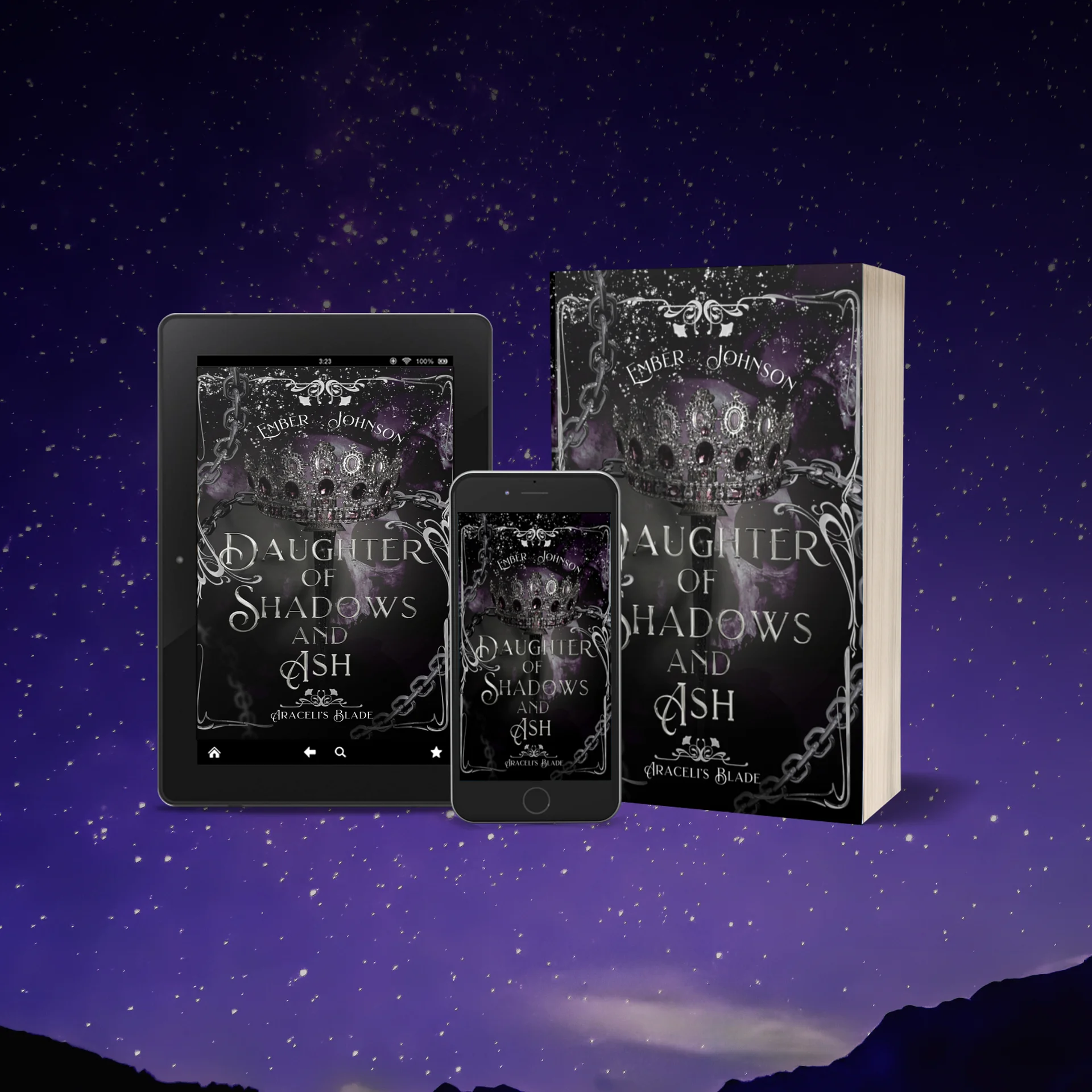 Sprayed Paperback - Daughter of Shadows and Ash product image (5)