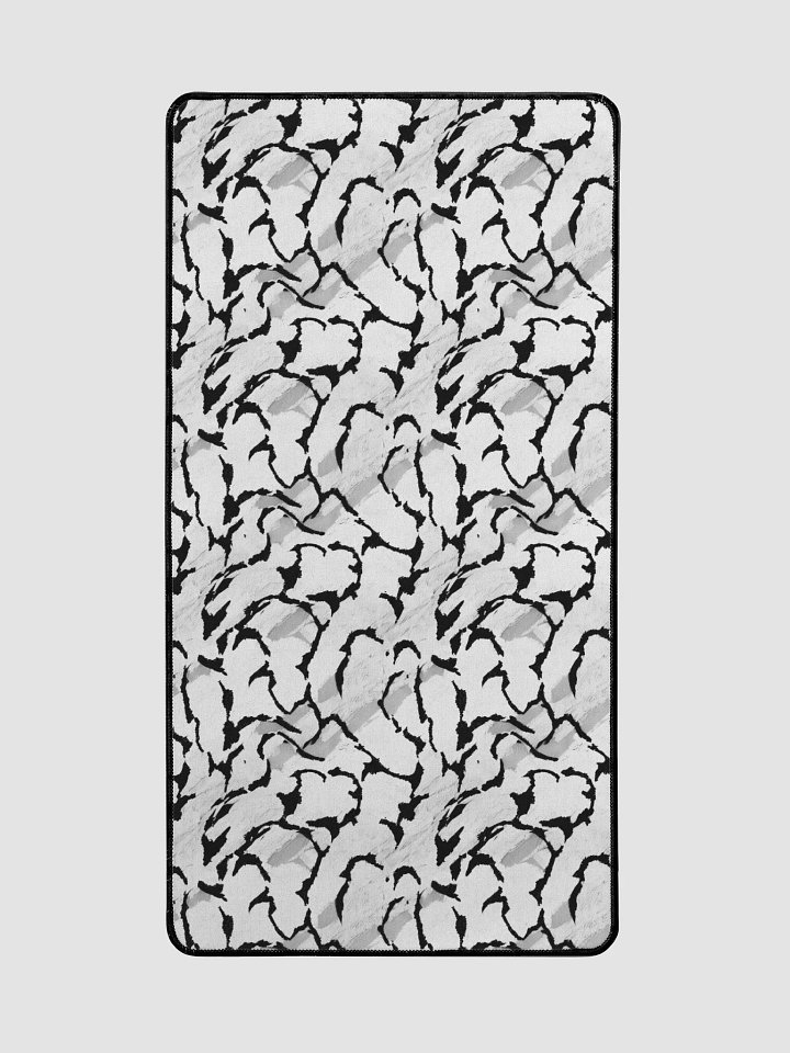 Black White Desk Mat product image (2)