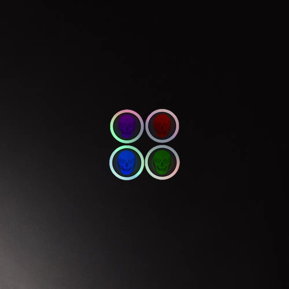 Holographic sticker set product image (2)
