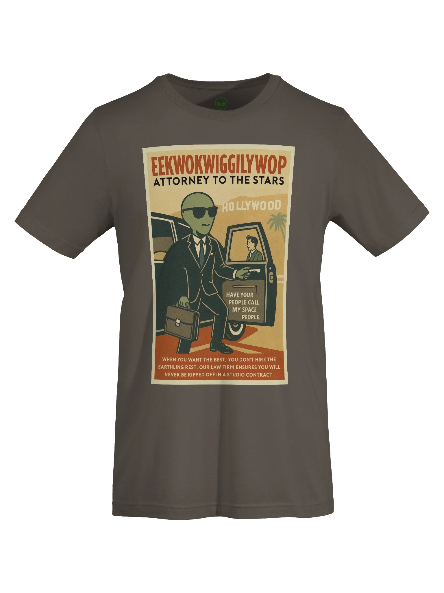 Attorney to the Stars Parody Roswell Aliens 1950's Retro Concert Tee Fit Unisex T-Shirt product image (31)