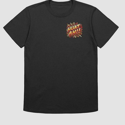Joyful Prosperity Huat Ah Singapore T-Shirt

Embrace joy and prosperity with our unisex softstyle t-shirt featuring a cheerfu...