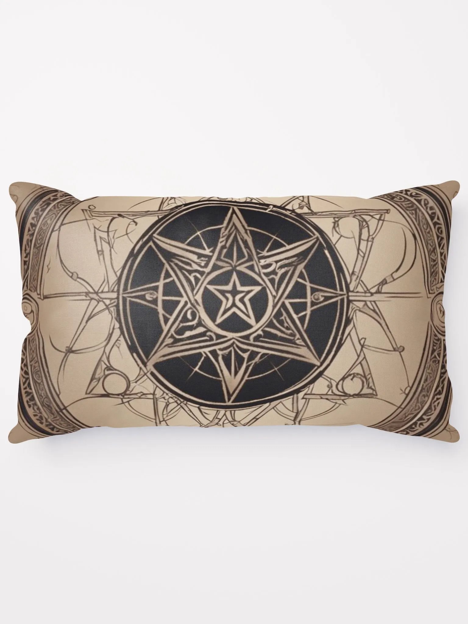 Sepia Symbology Cushion product image (5)