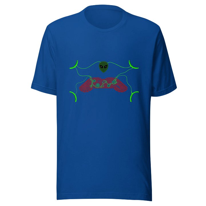 Galactic Gamer Alien T-Shirt product image (1)