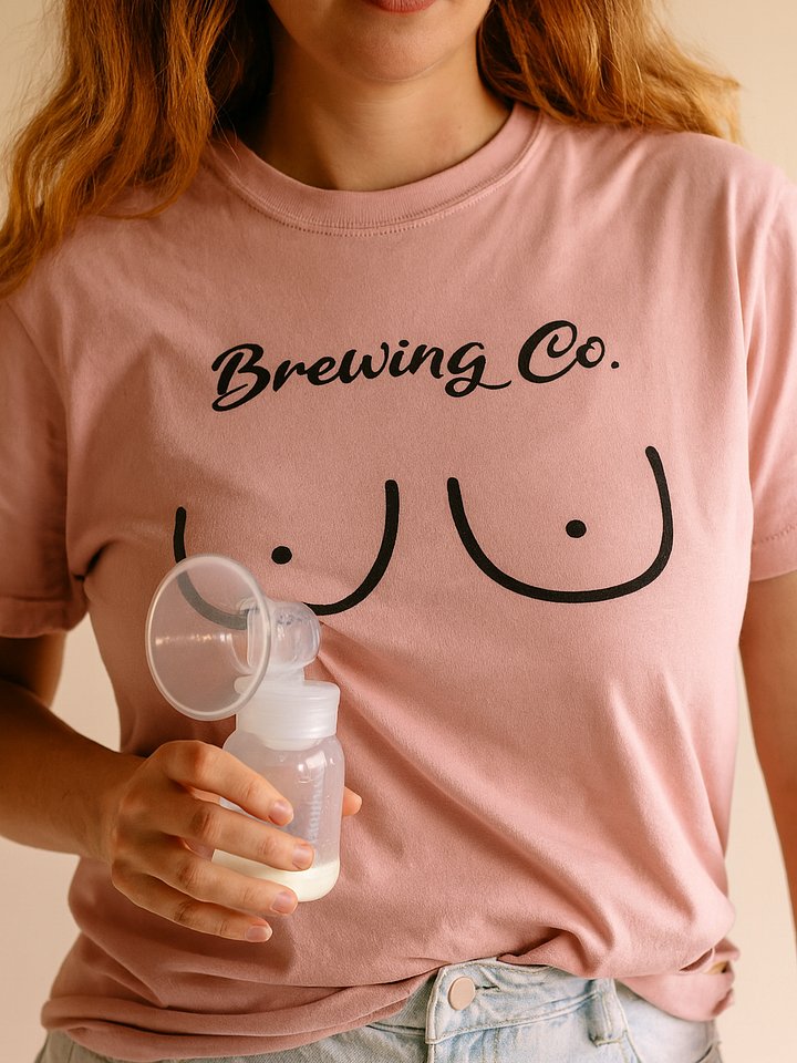 BOOBERY BREW LOGO OVERSIZED TEE product image (1)