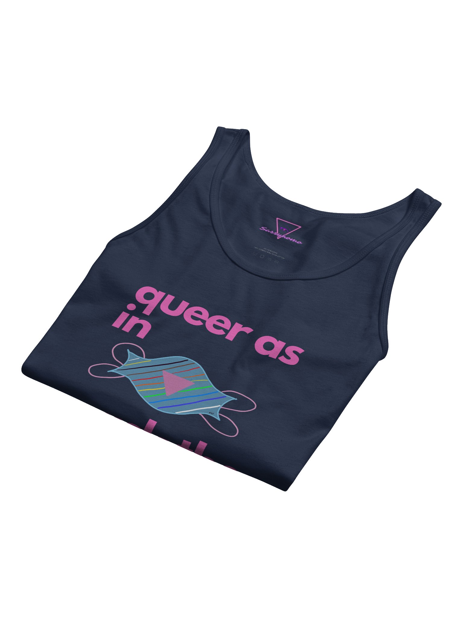 Queer As In Mask TF Up tank product image (45)
