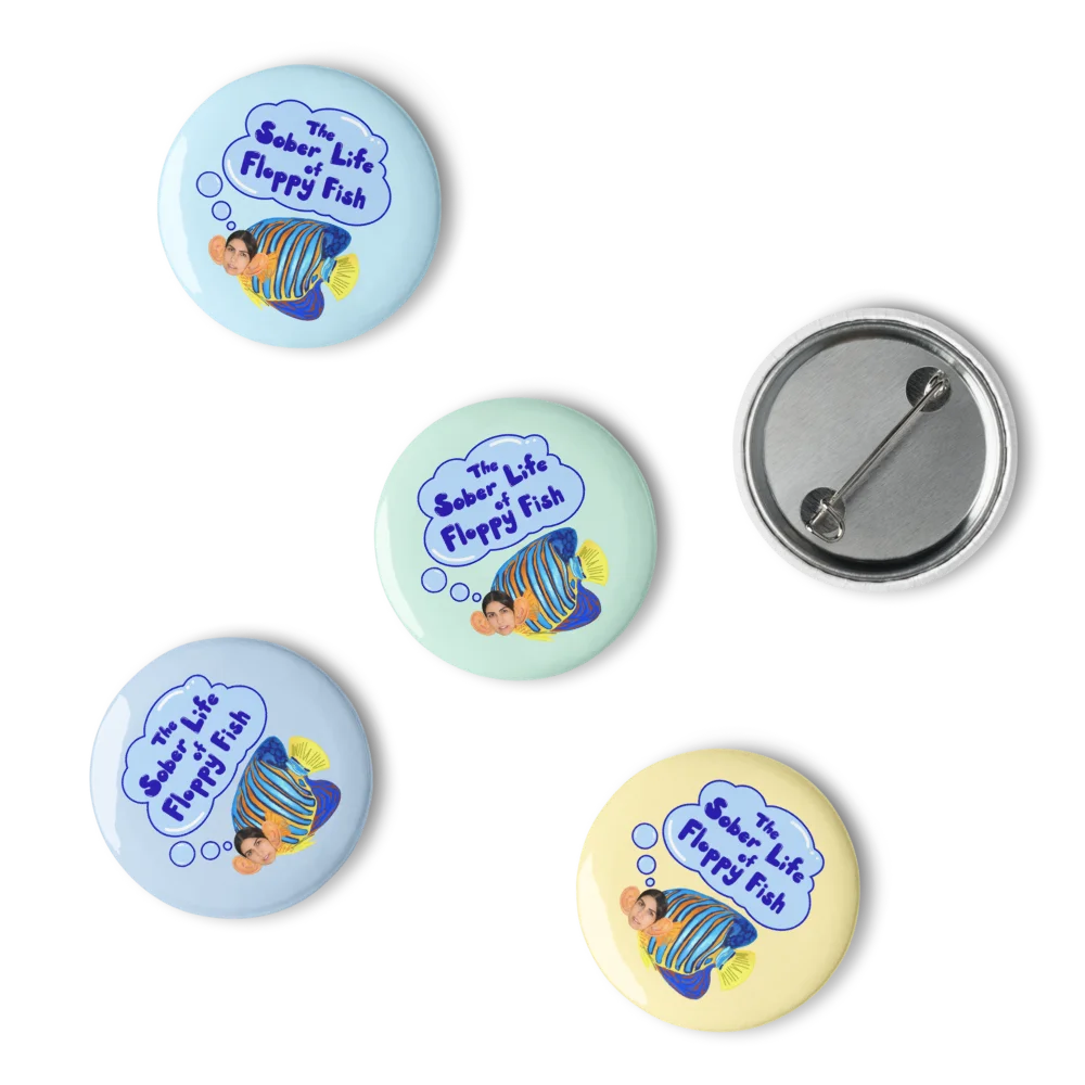 Sober Floppy Fish Pins product image (7)