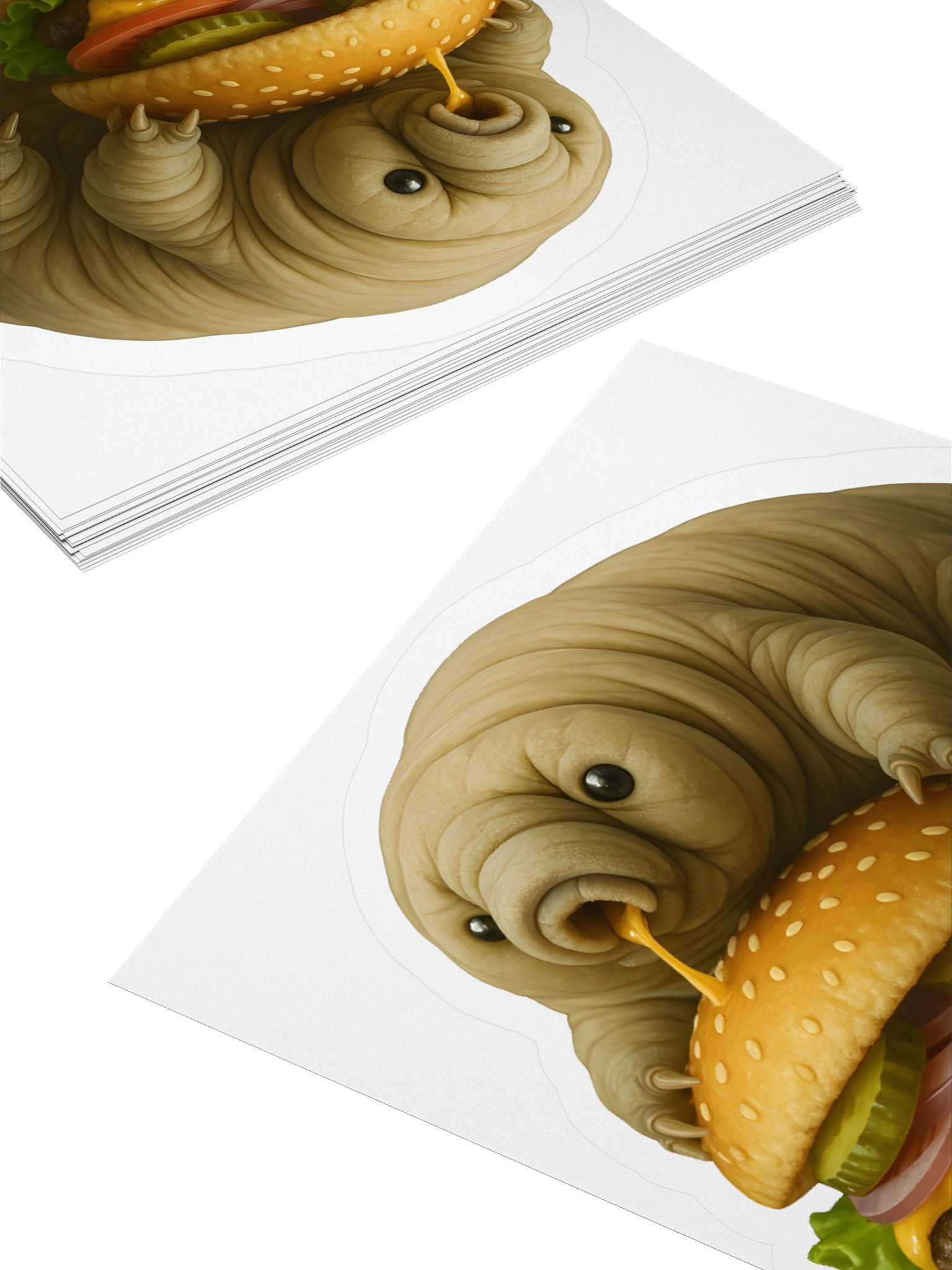 Tardigrade Burger Buddy Sticker product image (12)