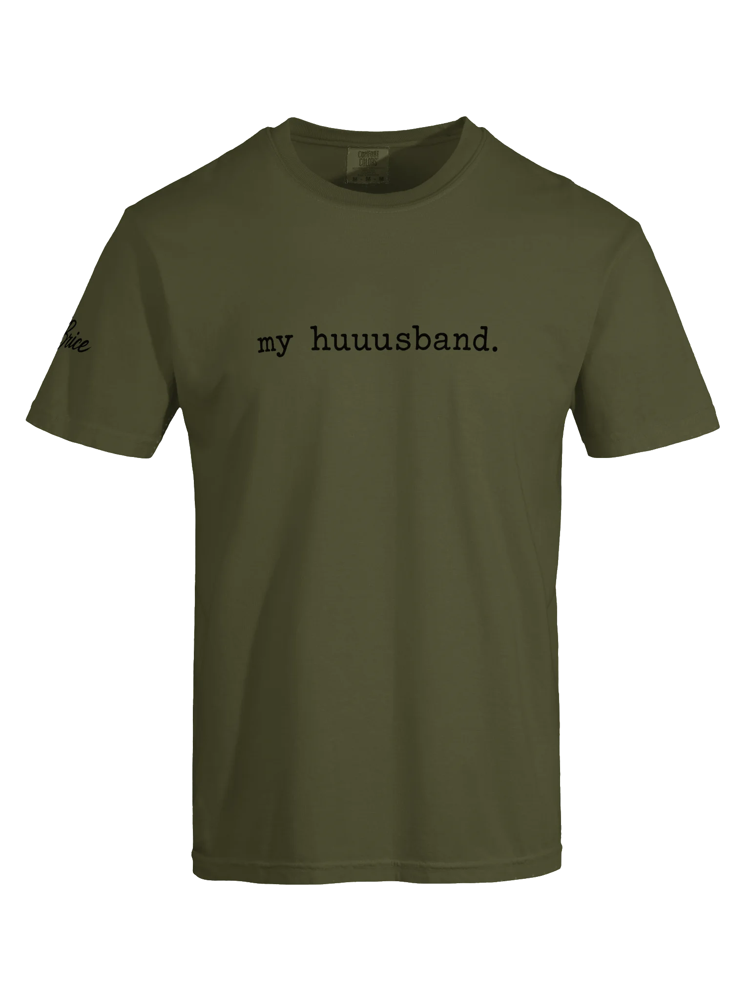 Minimal Black Comfort Colors Tee by Tay Brice(Unisex)(black ink) product image (48)