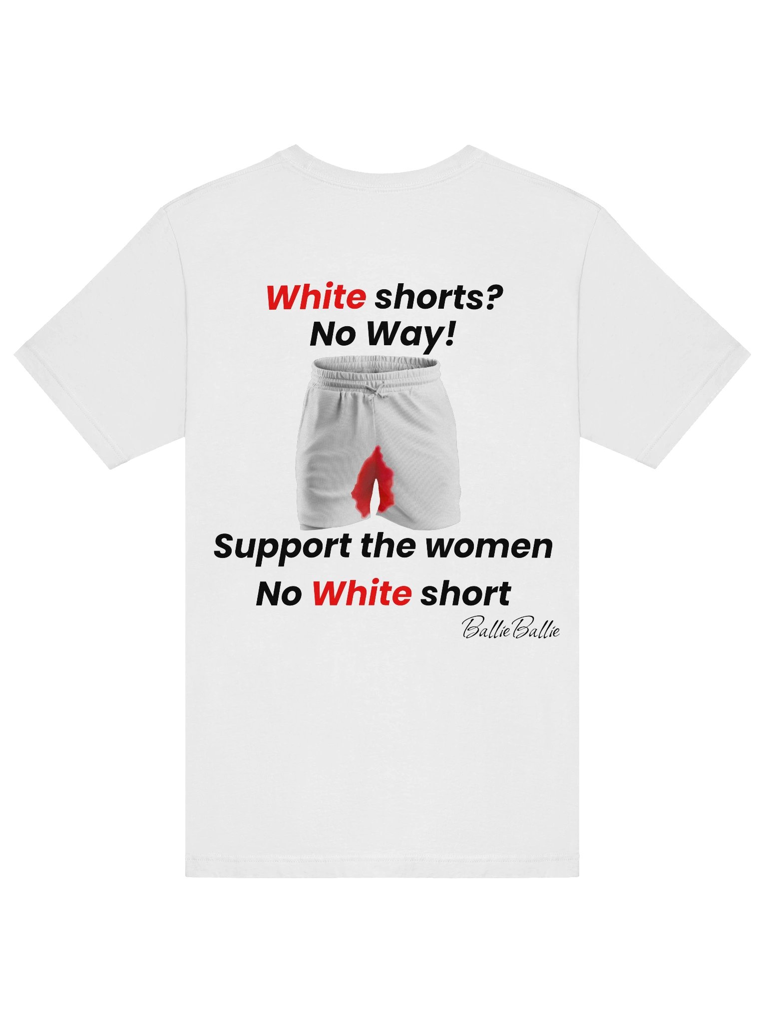 White short? No Way! Support the women No white short product image (6)
