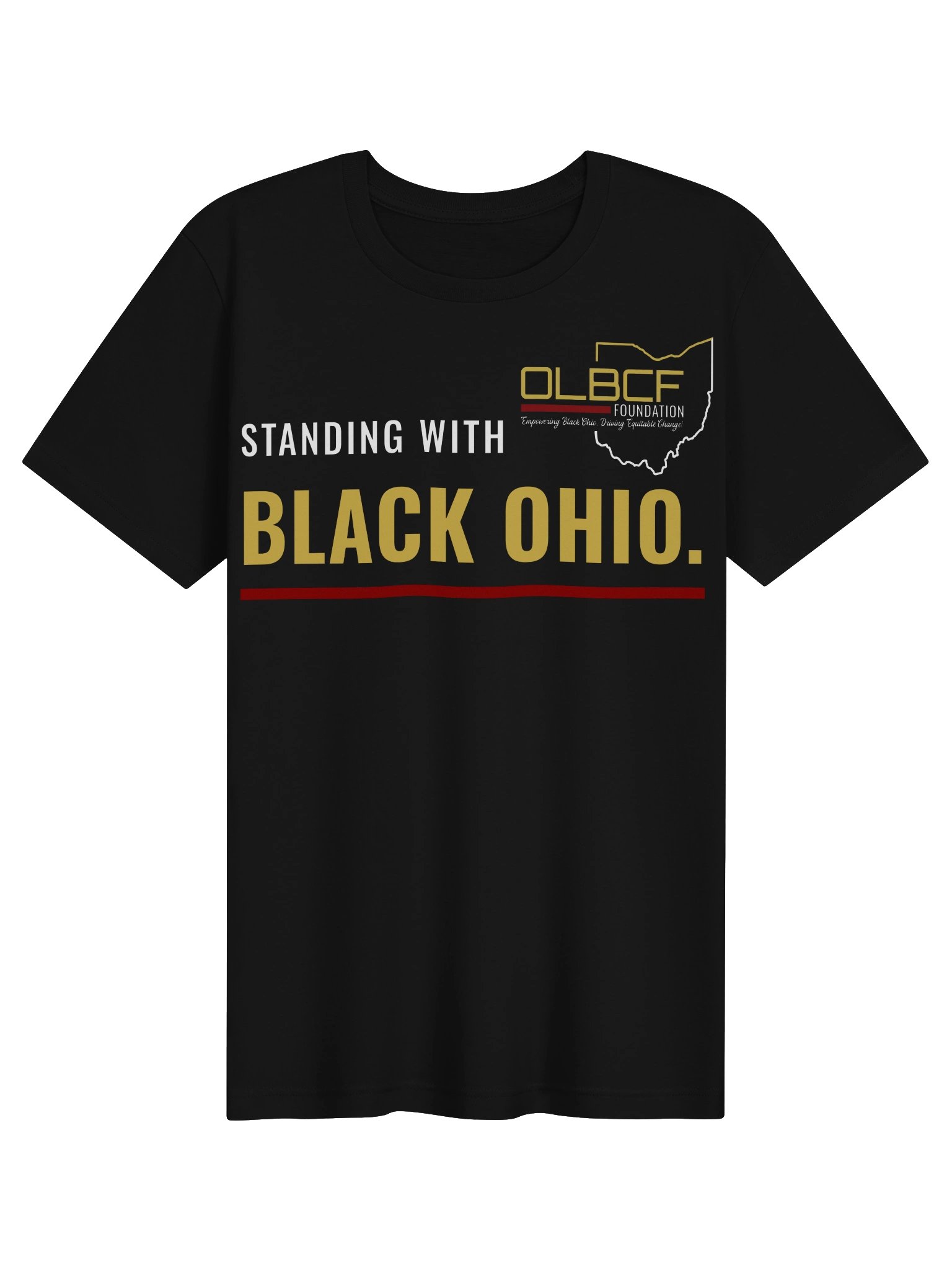 OLBCF Standing With Back Ohio Tee product image (1)