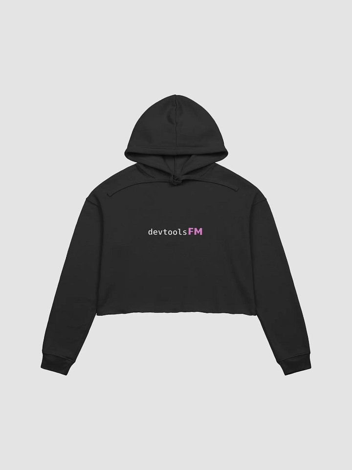 Brand Crop Hoodie product image (1)