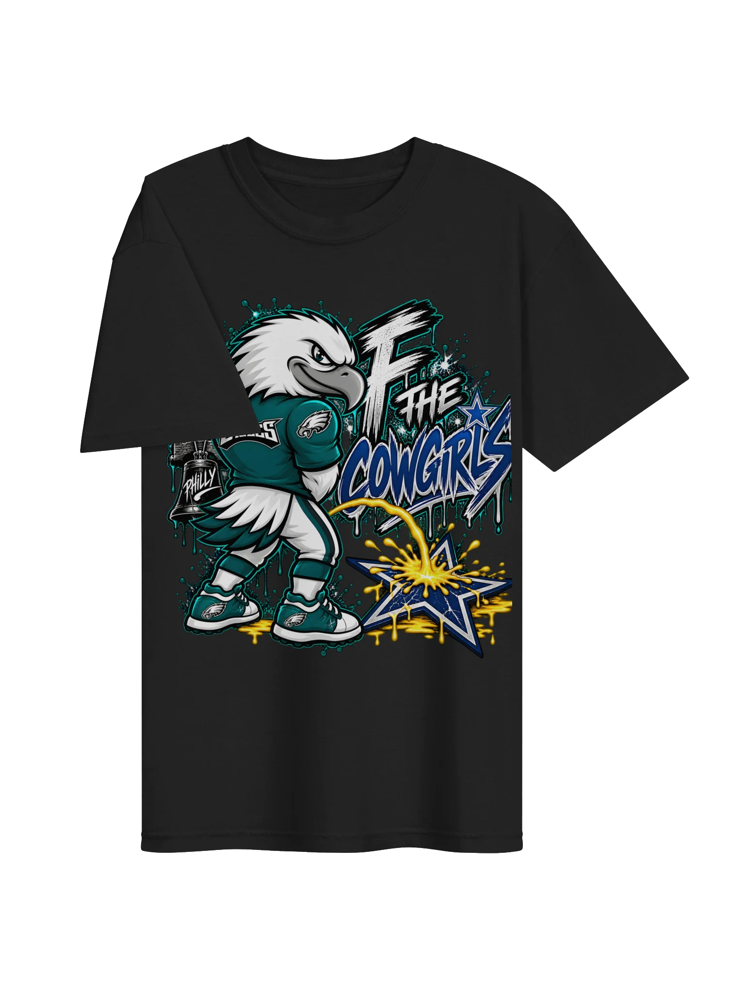 Philly Eagles vs The Cowgirls Graphic Tee product image (8)