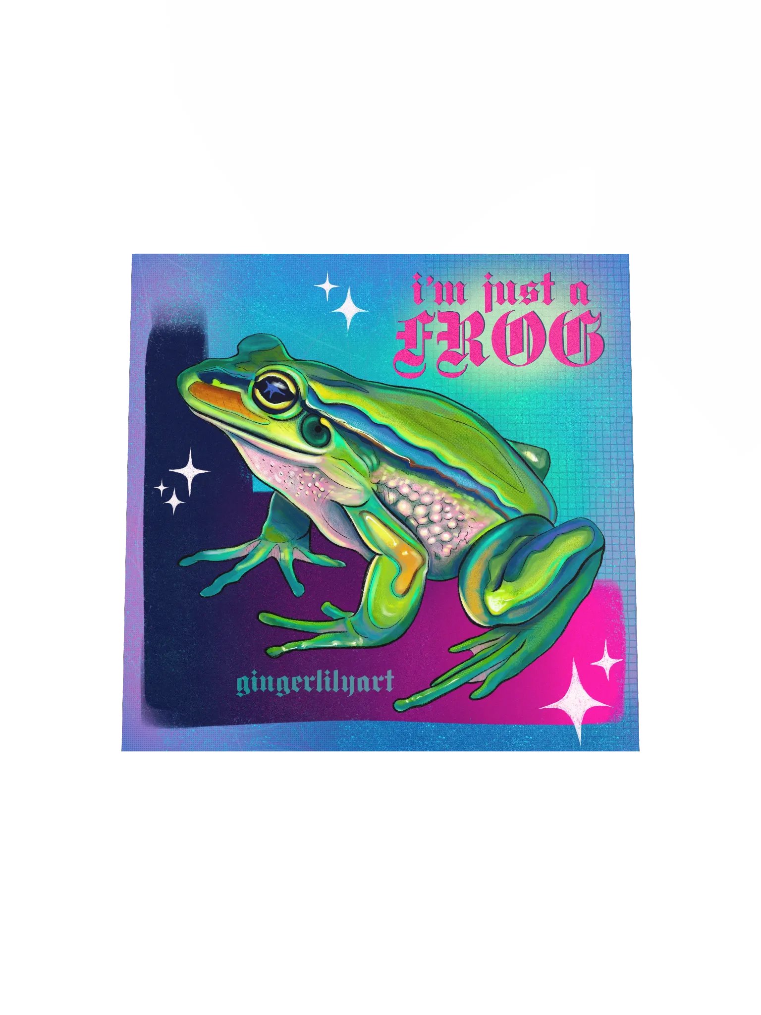 i'm just a frog print product image (7)