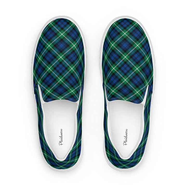 Lamont Tartan Men's Slip-On Shoes product image (1)