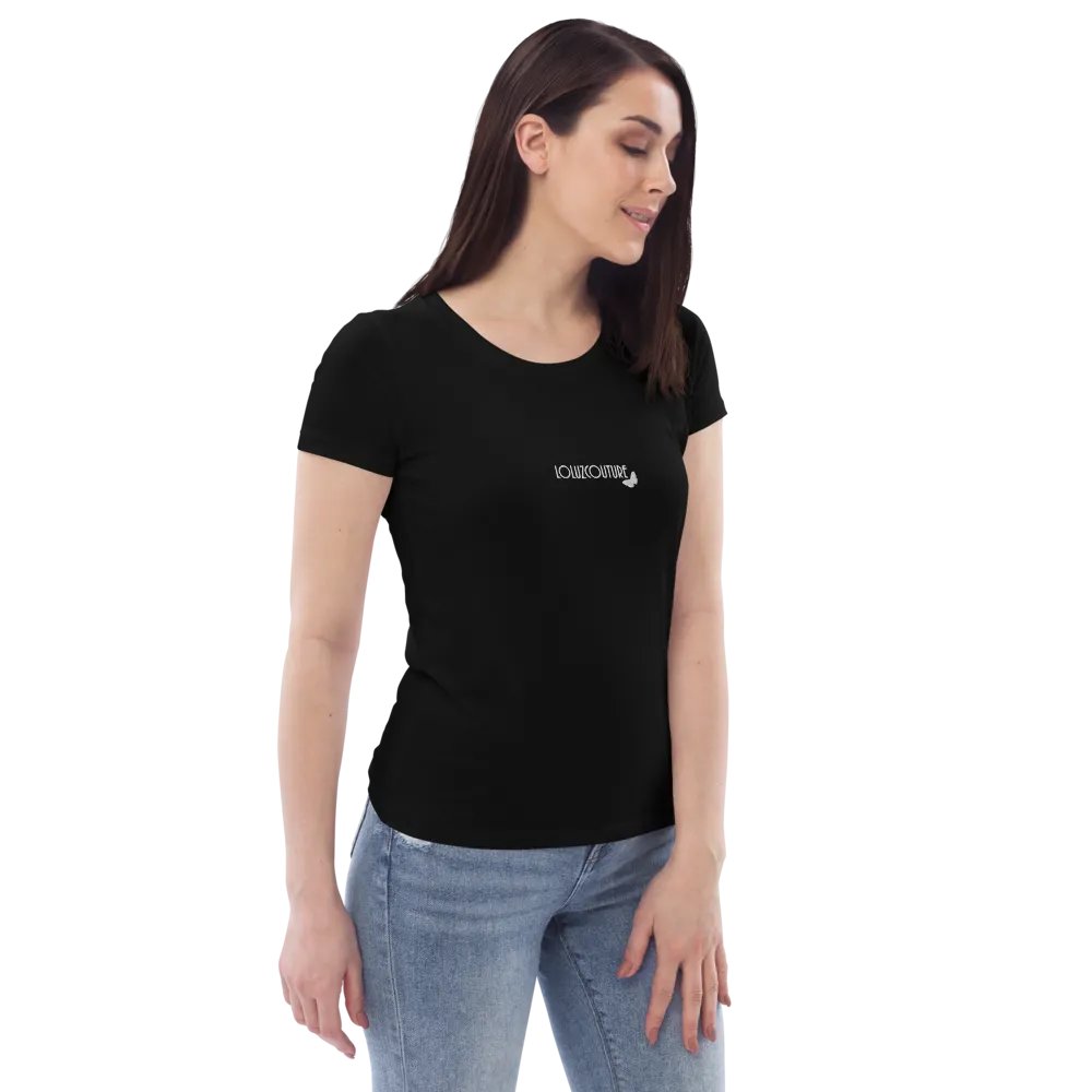 LOLUZCOUTURE Embroidered Organic Fitted Tee product image (3)