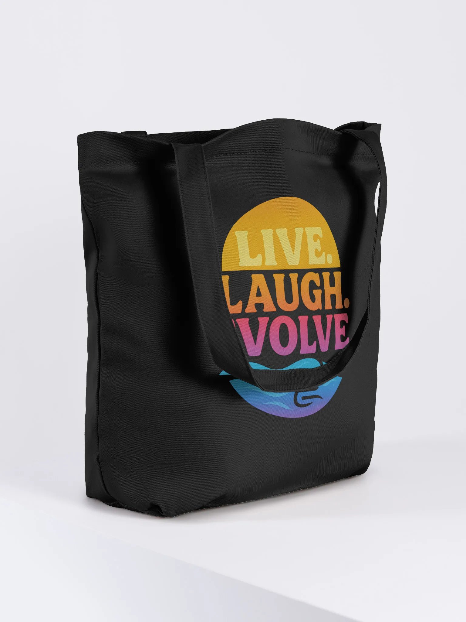 Evolved Sunset Waves Eco Tote product image (4)