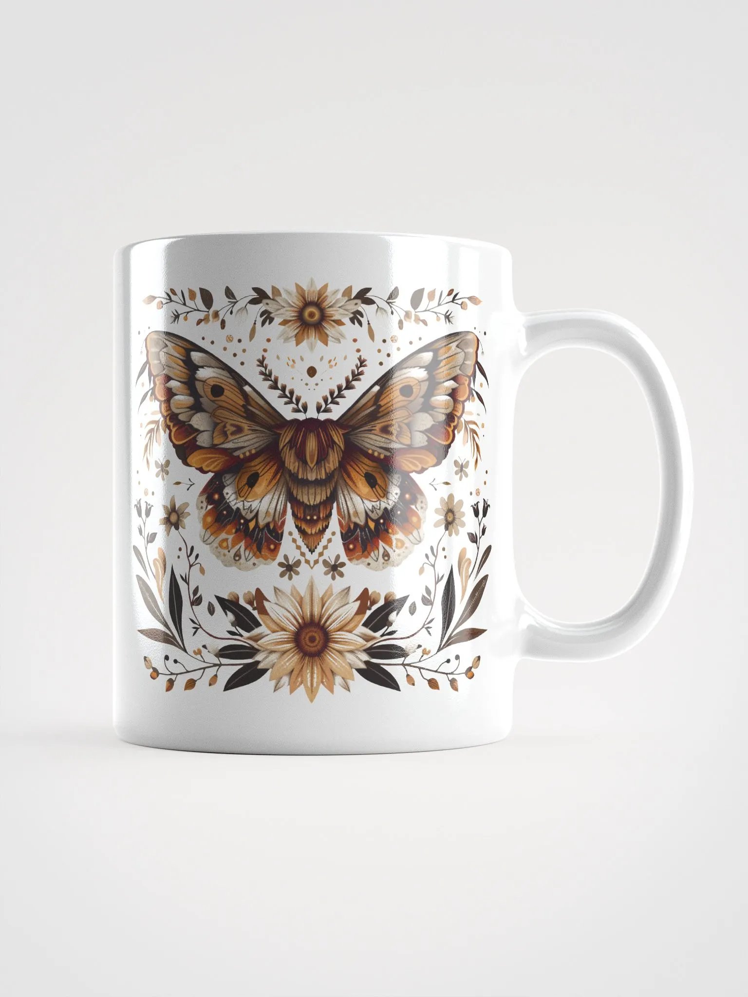 Mystical Moth Symphony Mug product image (1)