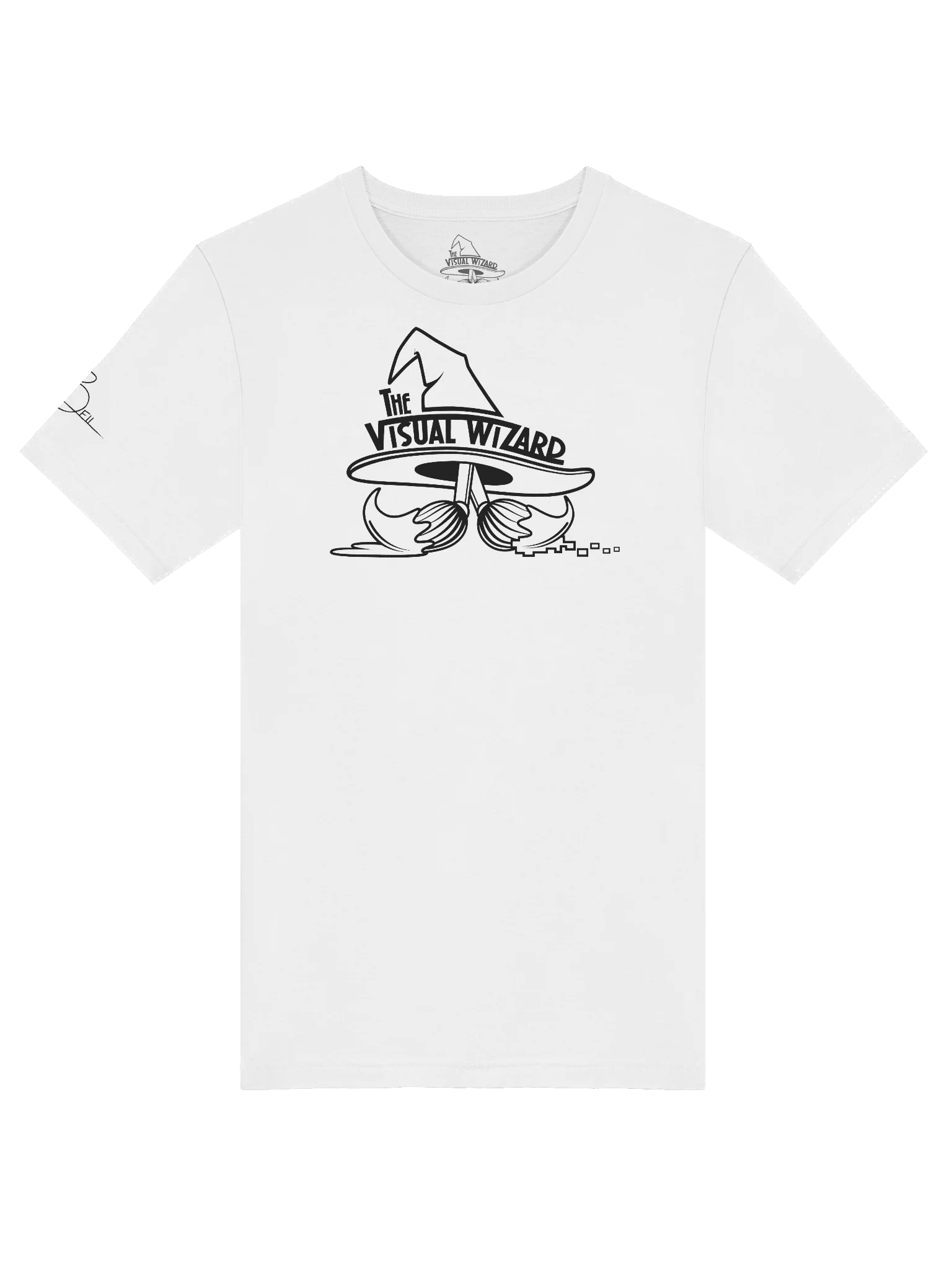 The Viz Wiz Logo (Black) Signature Series T-Shirt product image (5)