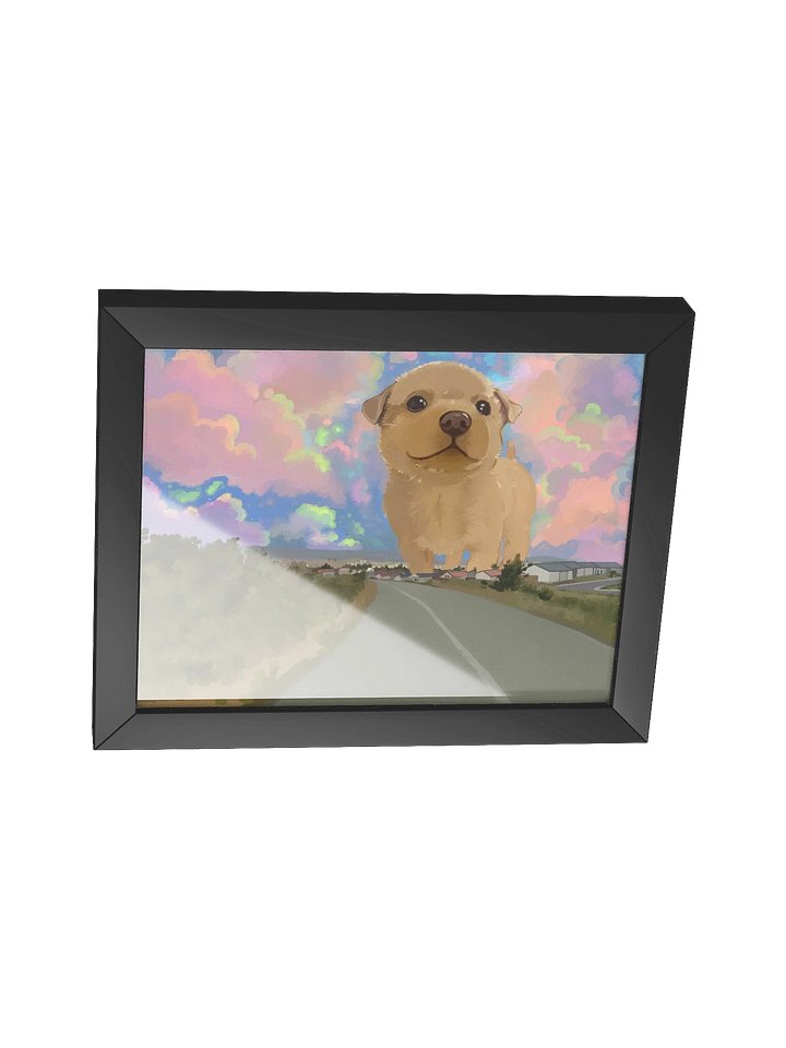 Giant dog framed poster product image (2)
