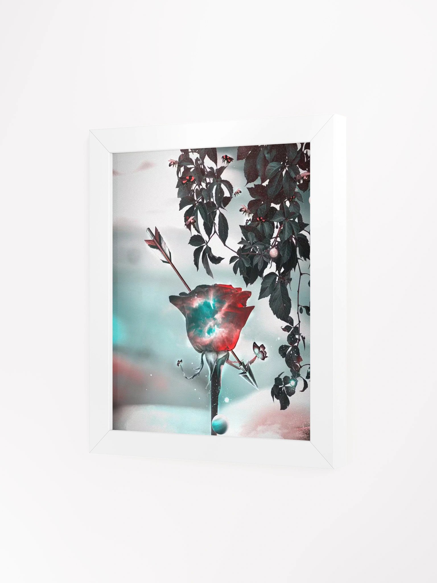Vibrant Ayous Wood Framed Matte Poster product image (41)