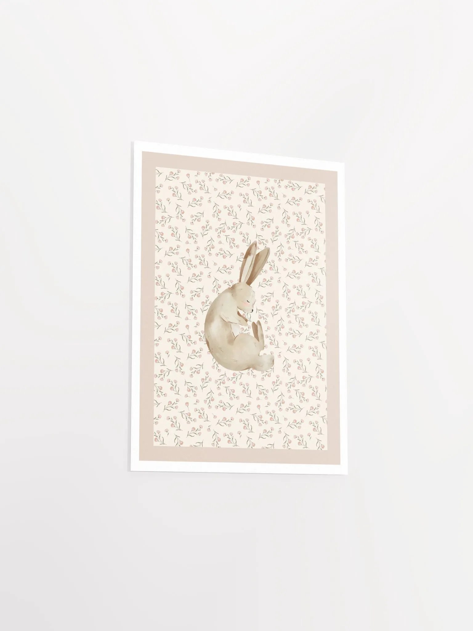 Boho Bunny Nursery Print 5 product image (4)