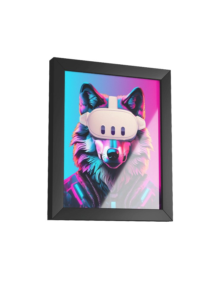 Wolf Meta Quest 3 - Framed Poster product image (7)