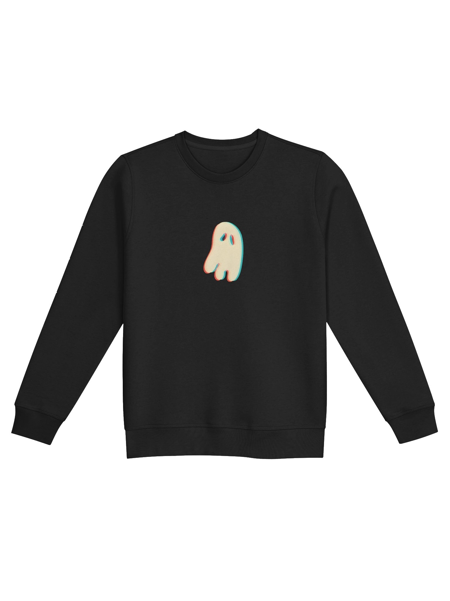 Glitch Ghost Organic Sweatshirt product image (1)