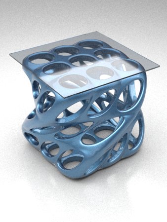 Weaverbird Parametric Table Design Grasshopper Rhino Files Download product image (5)