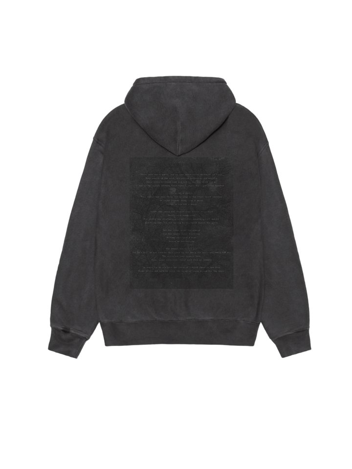 The Shadow solar print vintage dye hoodie product image (2)