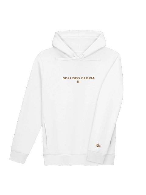 SOLI DEO GLORIA ORGANIC-BLEND SIDE-POCKET UNISEX HOODIE