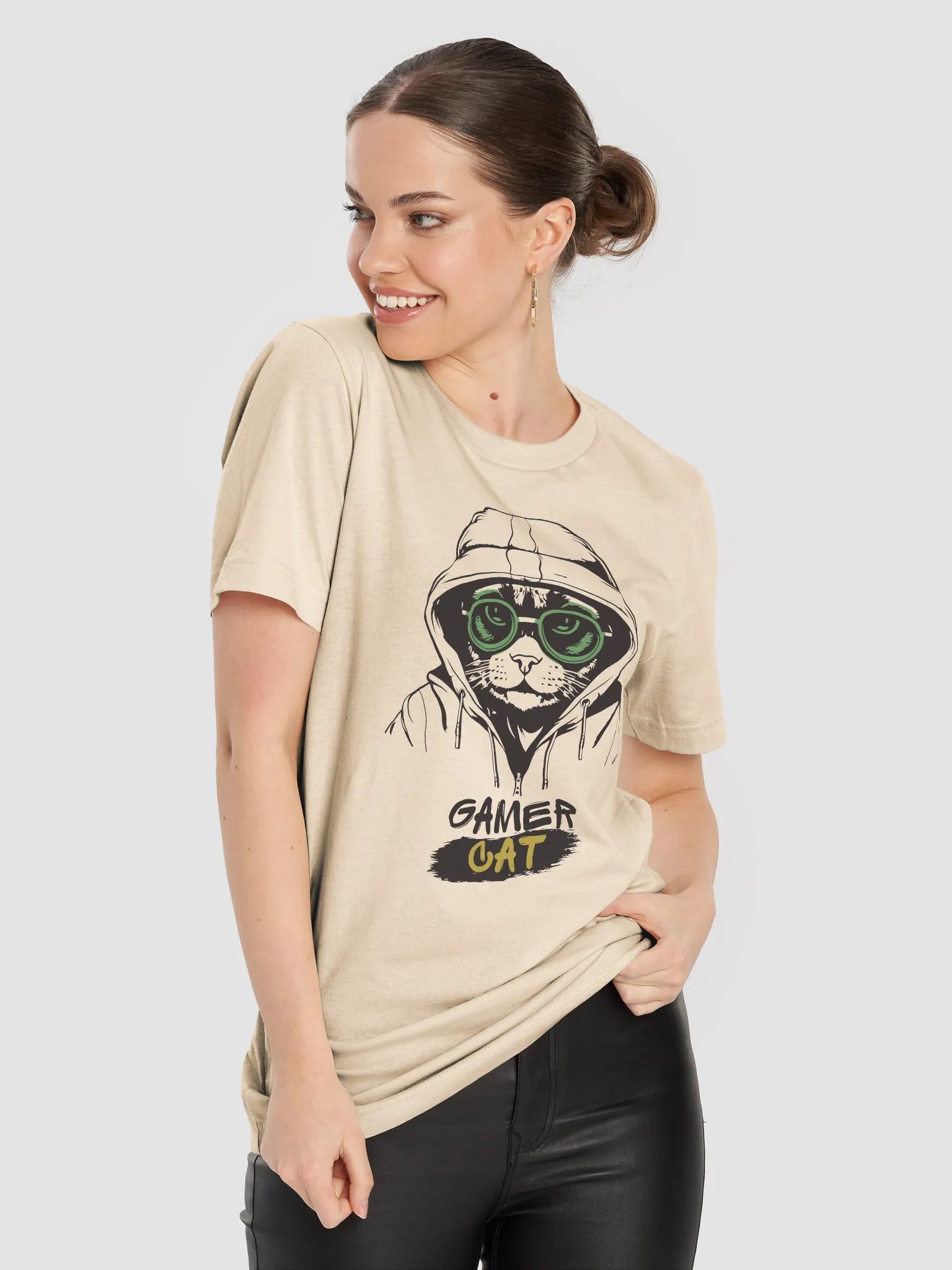 Gamer Cat T-Shirt product image (5)