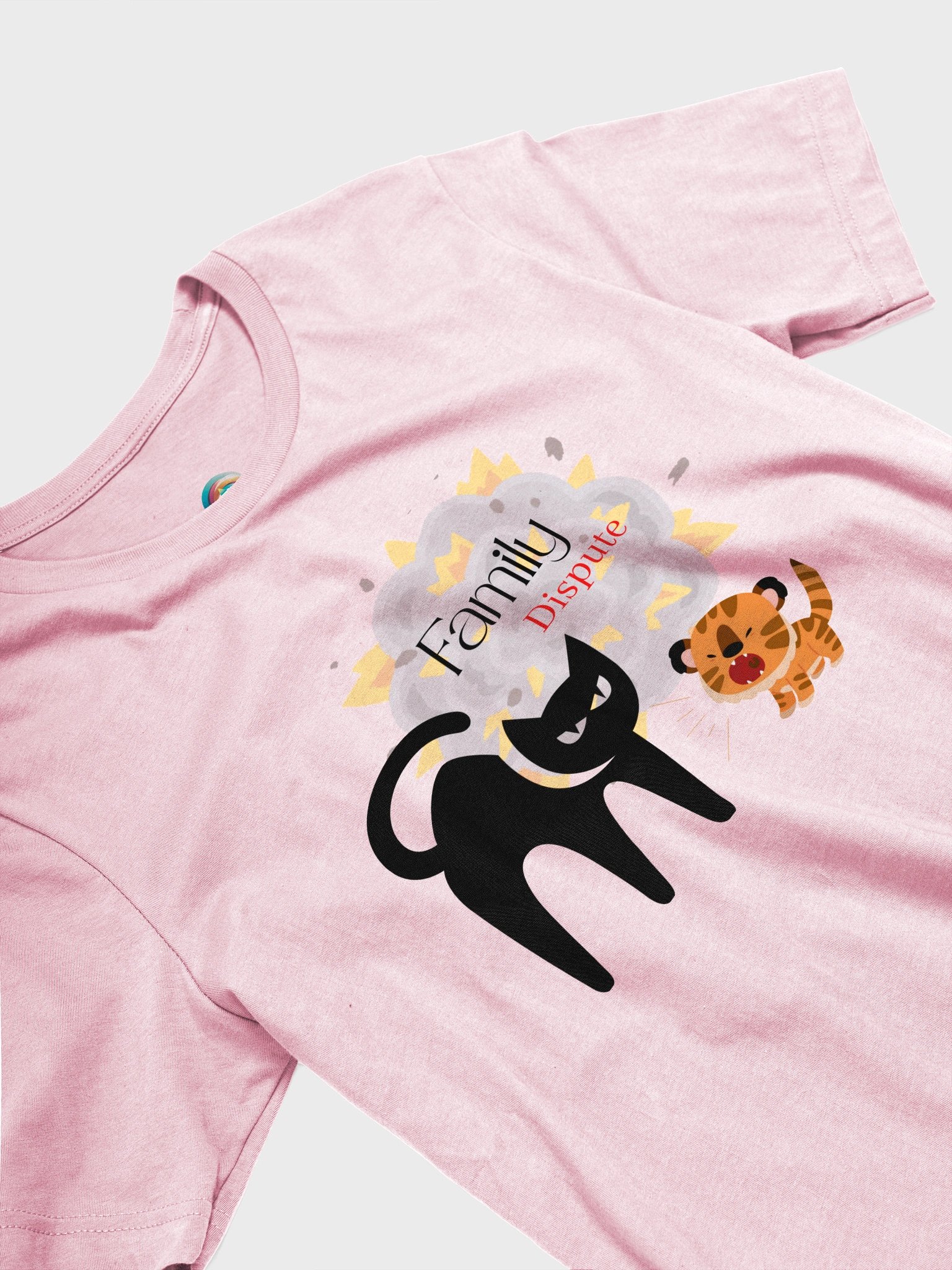 Family Dispute Cartoon T-Shirt product image (3)