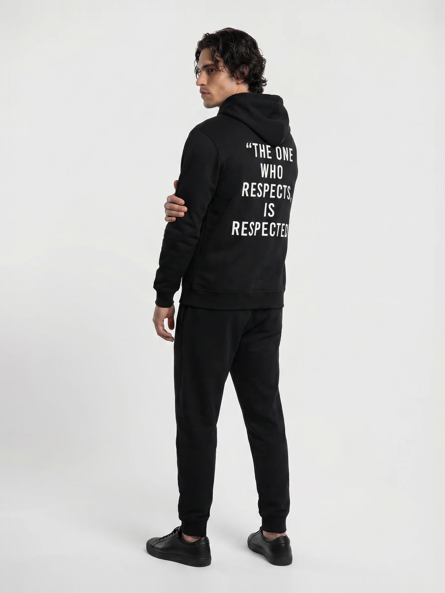 Black Respect Hoodie product image (3)