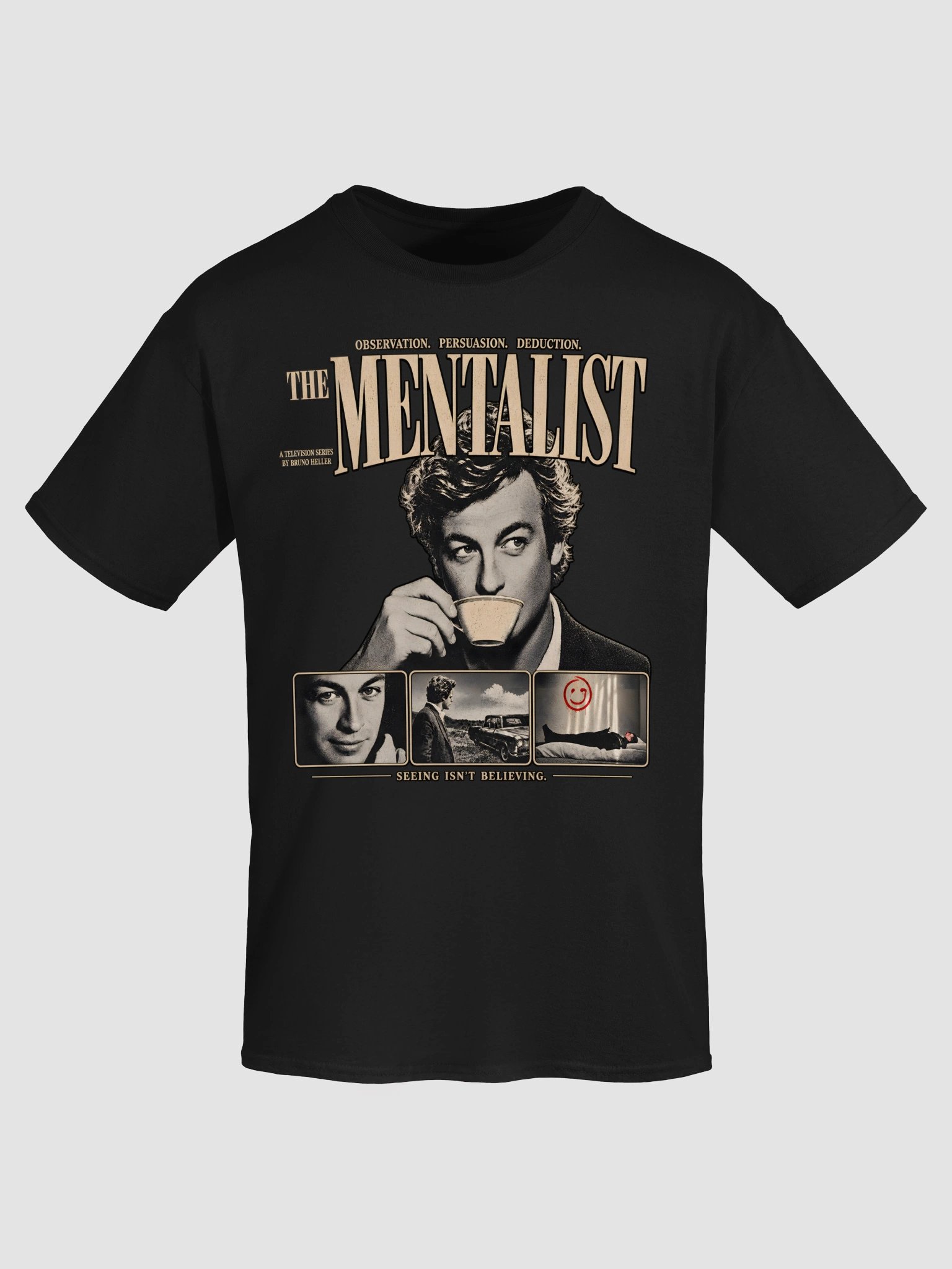 Patrick Jane The Mentalist Vintage Retro TV Show Shirt product image (4)